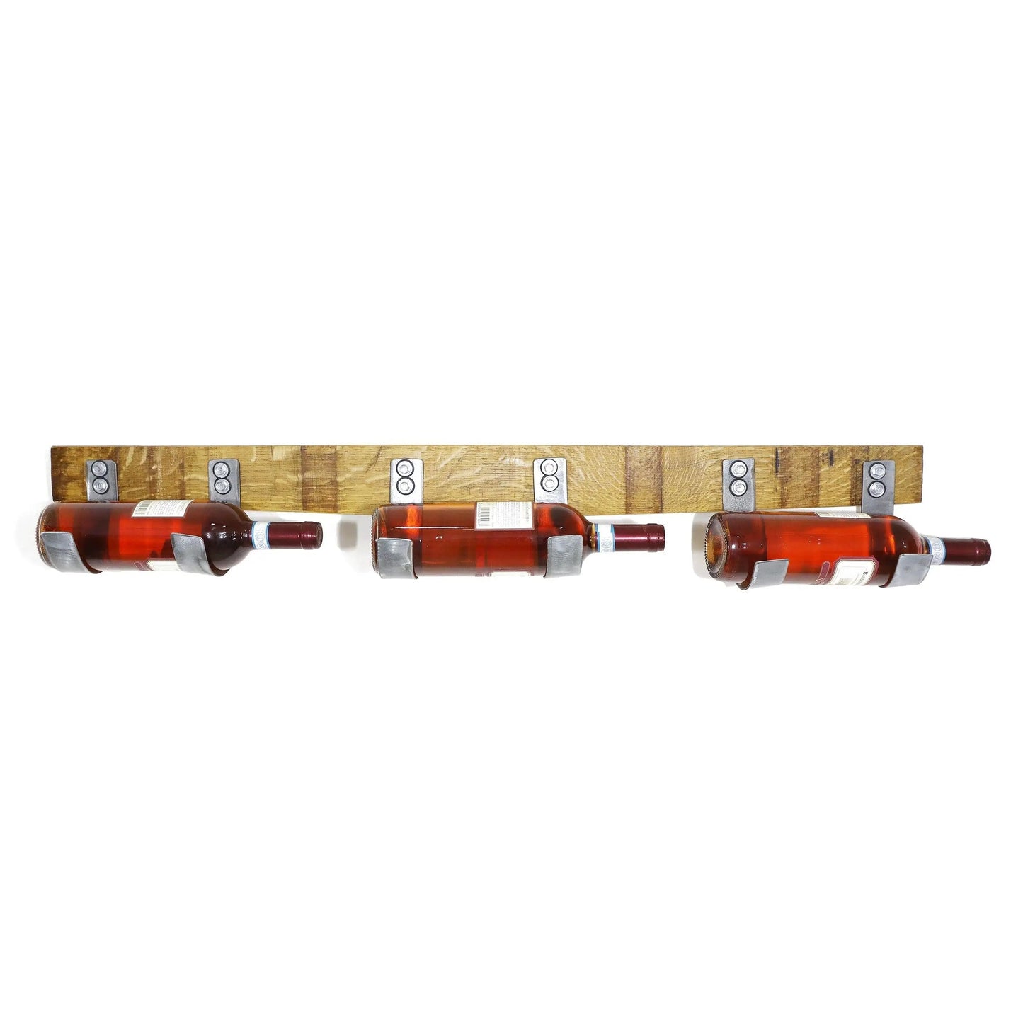 Wine Barrel Stave 3-Bottle Holder