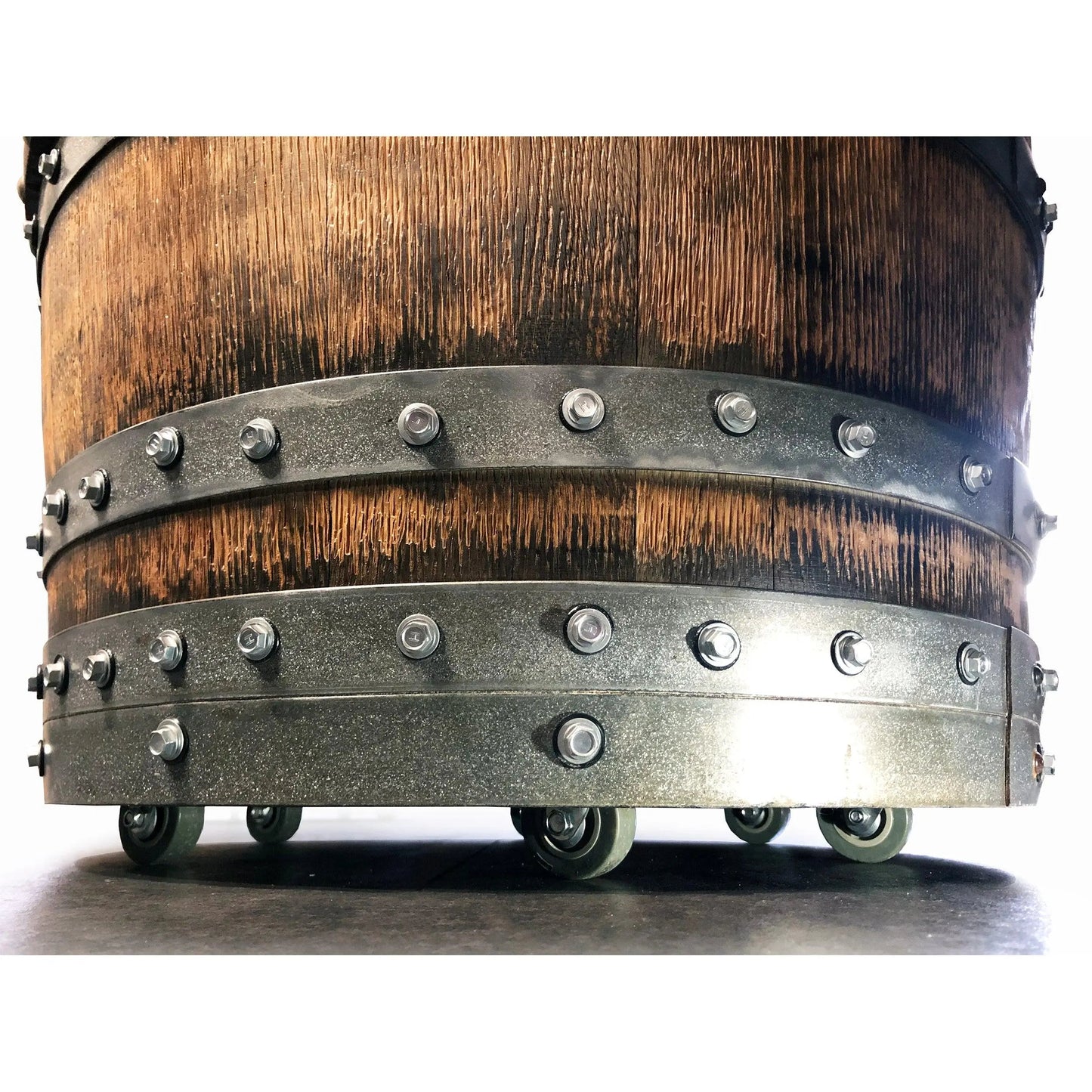 Wine Barrel Poker Set with Game Table & Barrel Chair