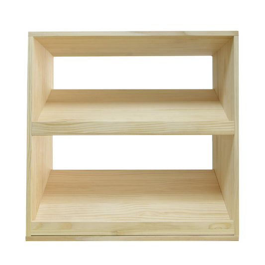 14 Bottle Display Wine Cube – Modular Wine Rack with 18mm Thick Frame