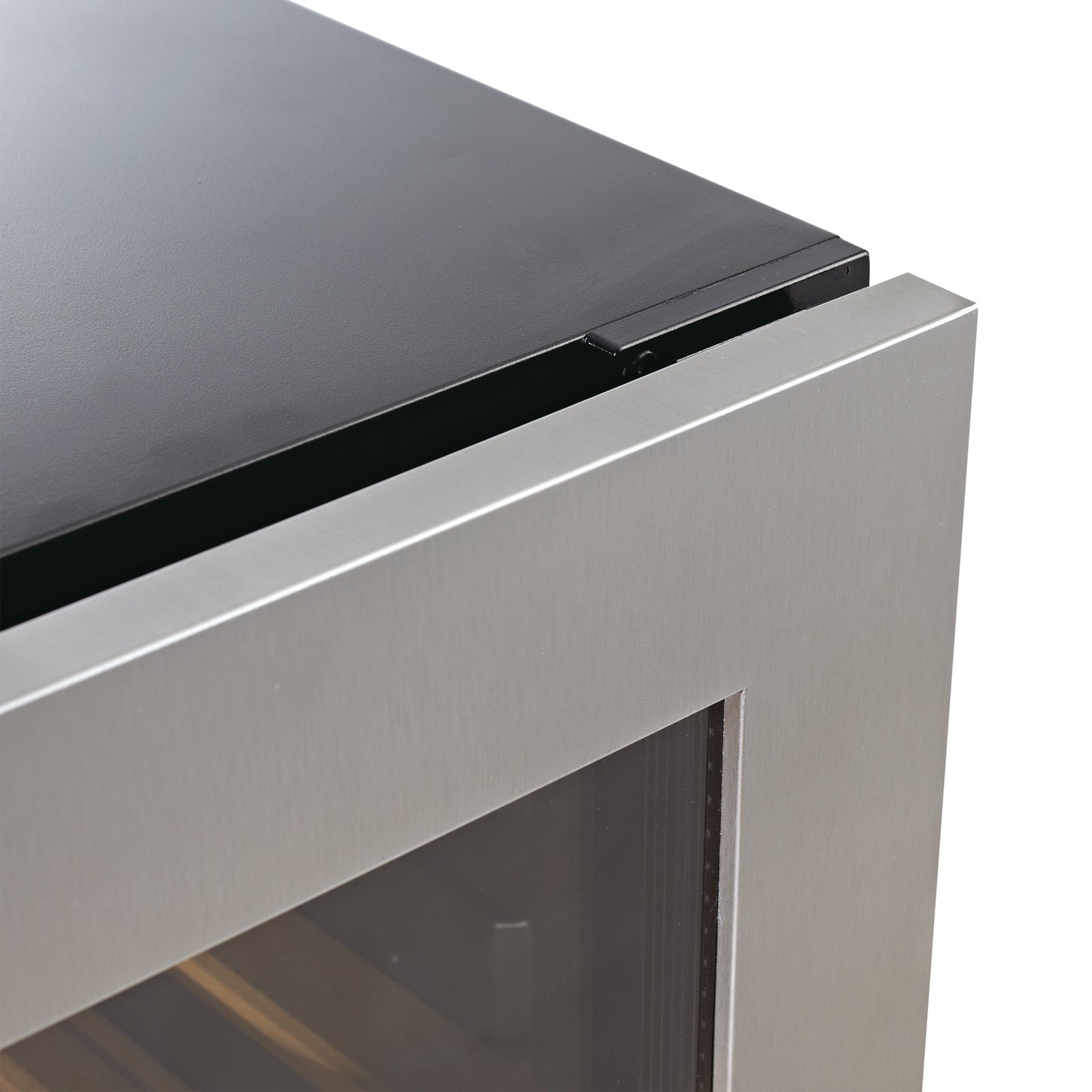 KingsBottle 47" Single Zone Wine Refrigerator – 99 Bottle Wine Cooler with Low-E Glass Door