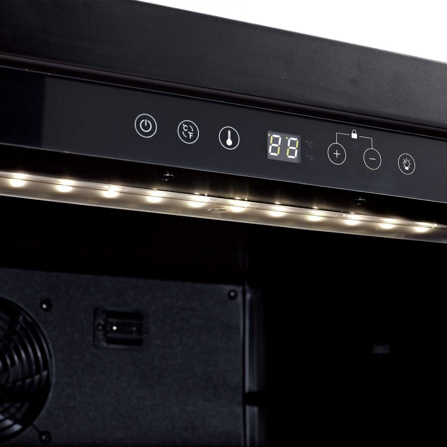 KingsBottle 47" Triple Zone Wine & Beverage Refrigerator – Wine Cooler & 389 Can Beverage Fridge Combo