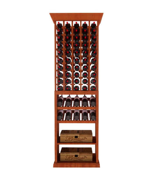 2 Foot Wine Cellar Storage System | 75 Bottle Capacity