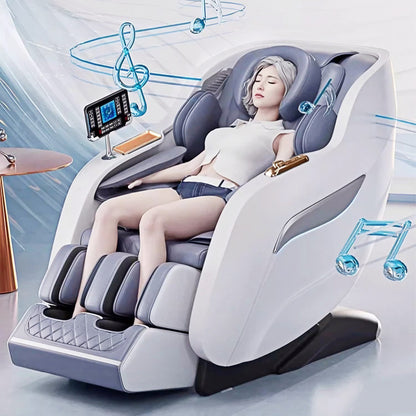 WANKO Serene Zero Gravity Full Body Massage Chair, Foot Rollers and Heat Massage