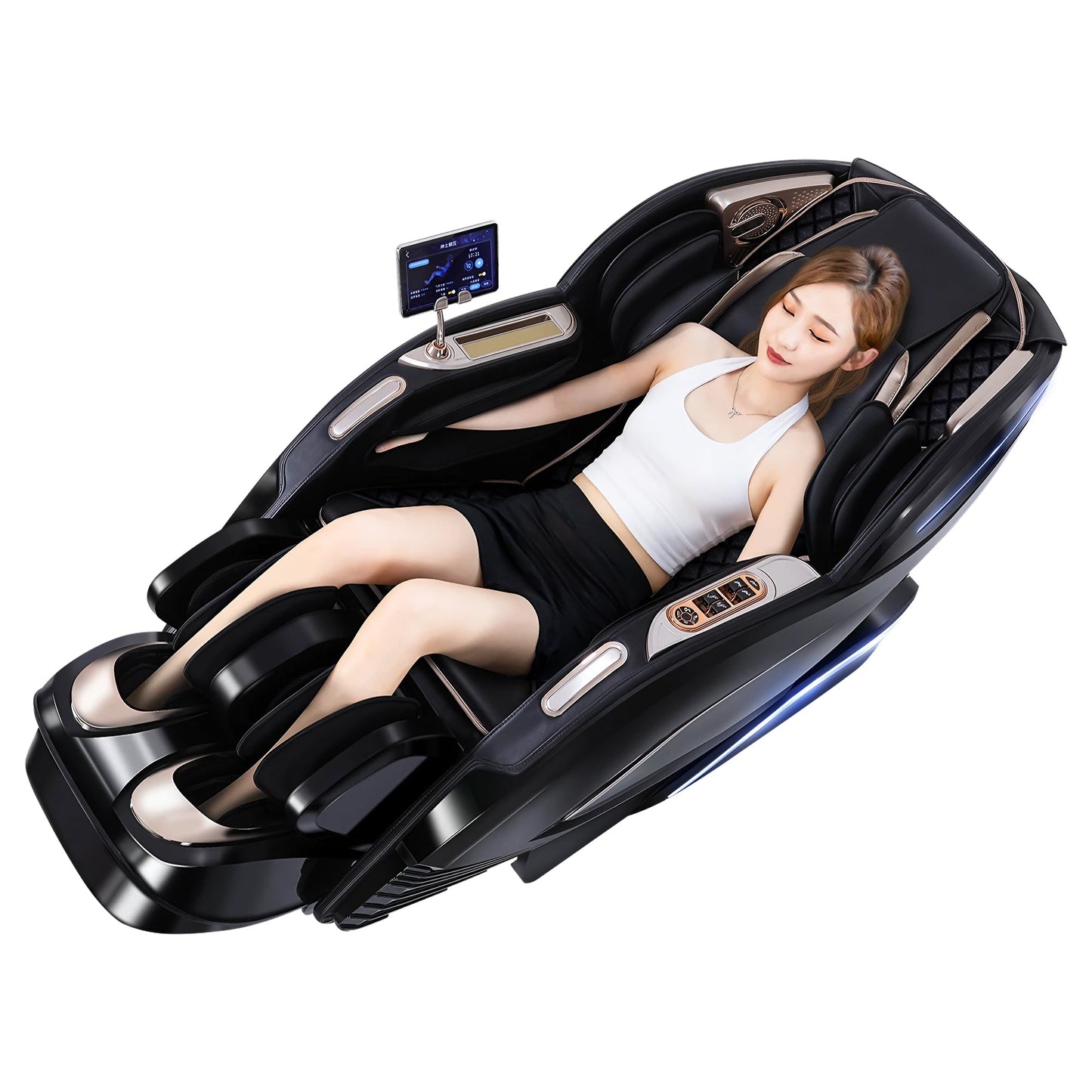 WANKO Zenith SL-Track Zero Gravity Full Body-Recliner Massage Chair
