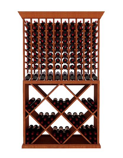4 Foot Wine Cellar Storage System | 220 Bottle Capacity