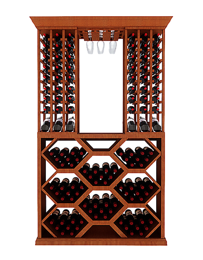4 Foot Wine Cellar Storage System | 179 Bottle Capacity