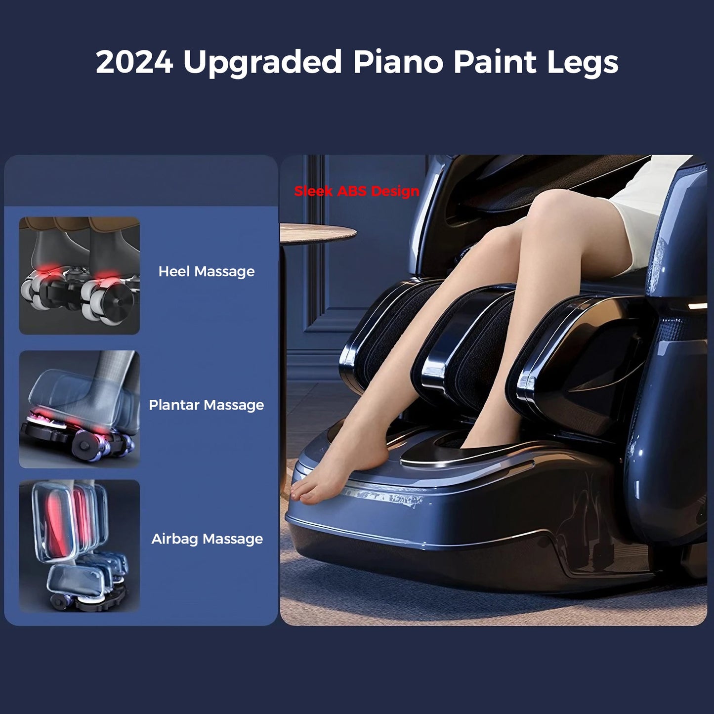 WANKO Harmony SL-Track Zero Gravity Full Body Recliner Massage