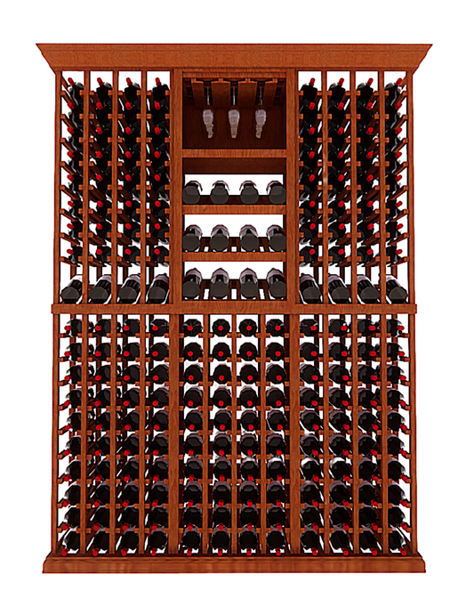 5 Foot Wine Cellar Storage System | 204 Bottle Capacity