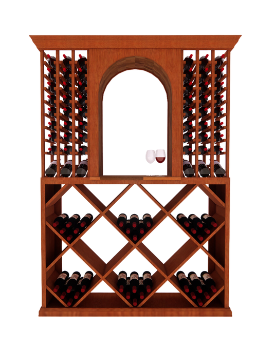 5 Foot Wine Cellar Storage System | 210 Bottle Capacity