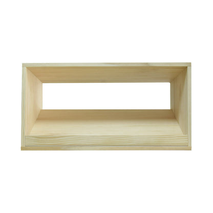 7 Bottle Display Wine Cube – Modular Wine Rack with 18mm Thick Frame