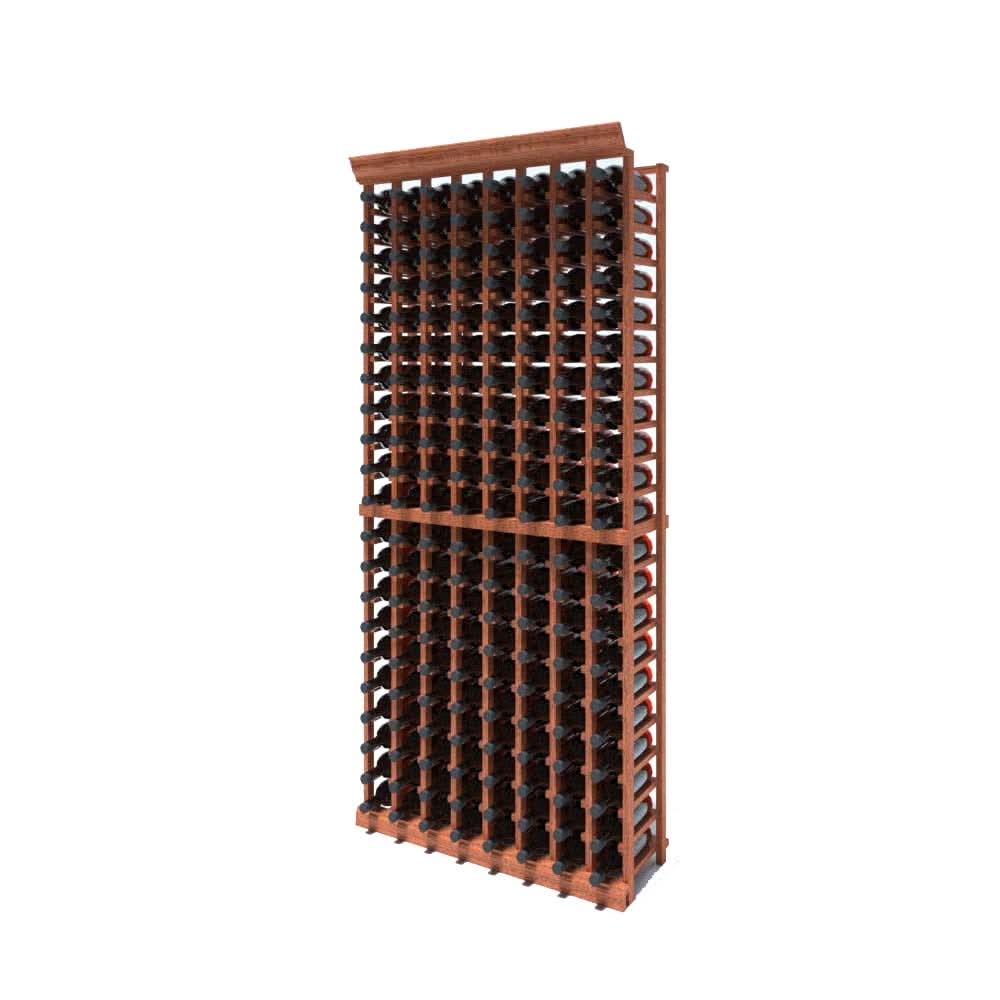 8 Column 7ft Wine Rack Kit | Holds 168 Bottles