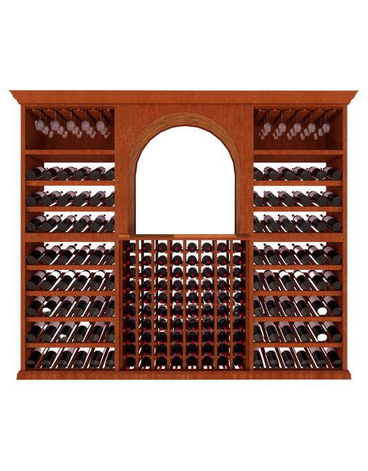 8 Foot Wine Cellar Storage System | 226 Bottle Capacity