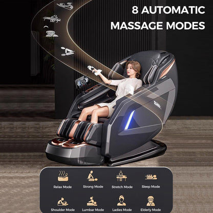 WANKO Bliss SL-Track Zero Gravity Full Body Recliner Massage Chair