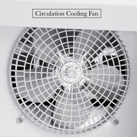 KingsBottle Upright Display Merchandiser Refrigerator – 381L Commercial Glass Door Beverage Fridge