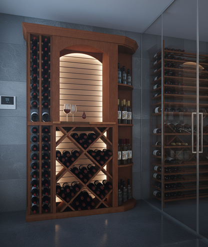 4 Foot Wine Cellar Storage System | 148 Bottle Capacity