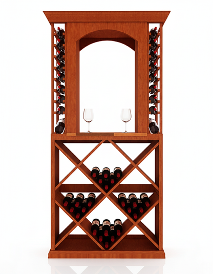 3 Foot Wine Cellar Storage System | 128 Bottle Capacity