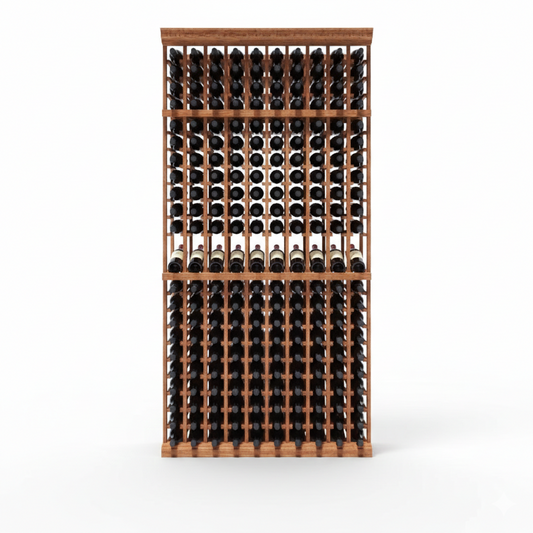 Wine Rack Kit with Display | 230 Bottle 8ft