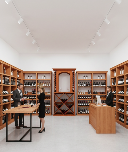 3 Foot Wine Cellar Storage System | 128 Bottle Capacity