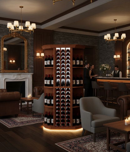 4 Foot Wine Cellar Storage System | 120 Bottle Capacity