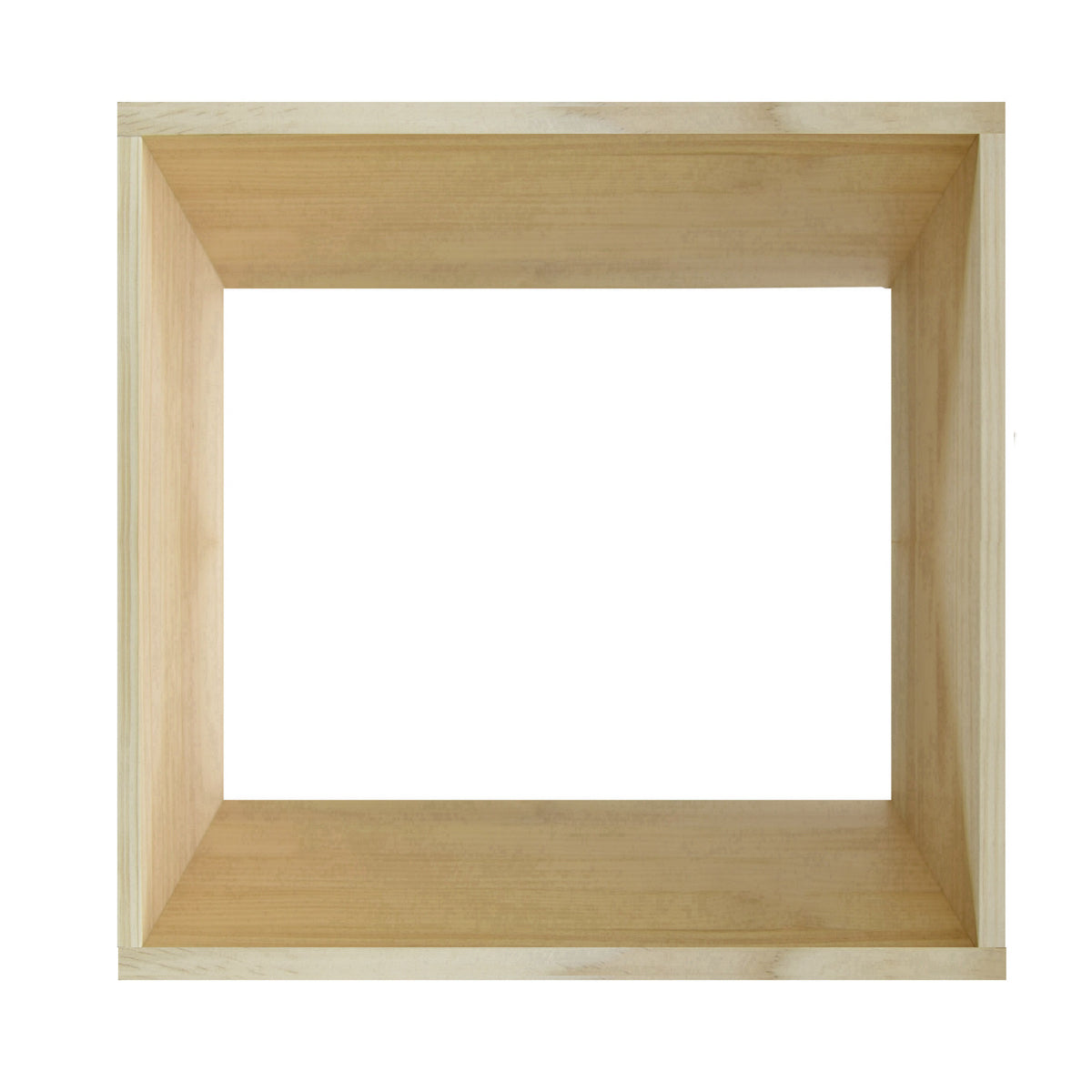 Wine Cube Storage Box – Hollow Interior Modular Wine Rack (18mm Thick Frame)