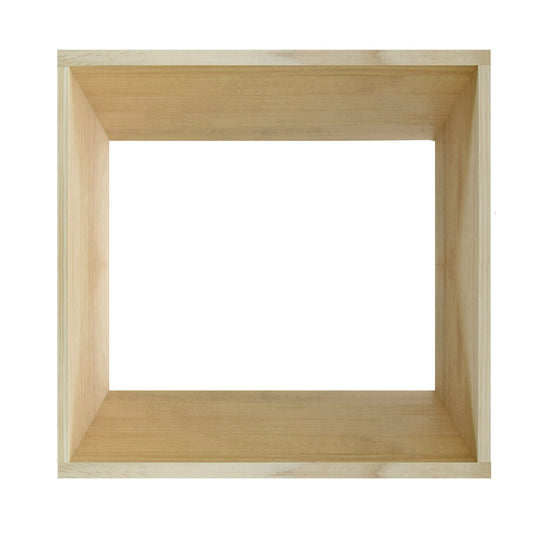 Wine Cube Storage Box – Hollow Interior Modular Wine Rack (18mm Thick Frame)