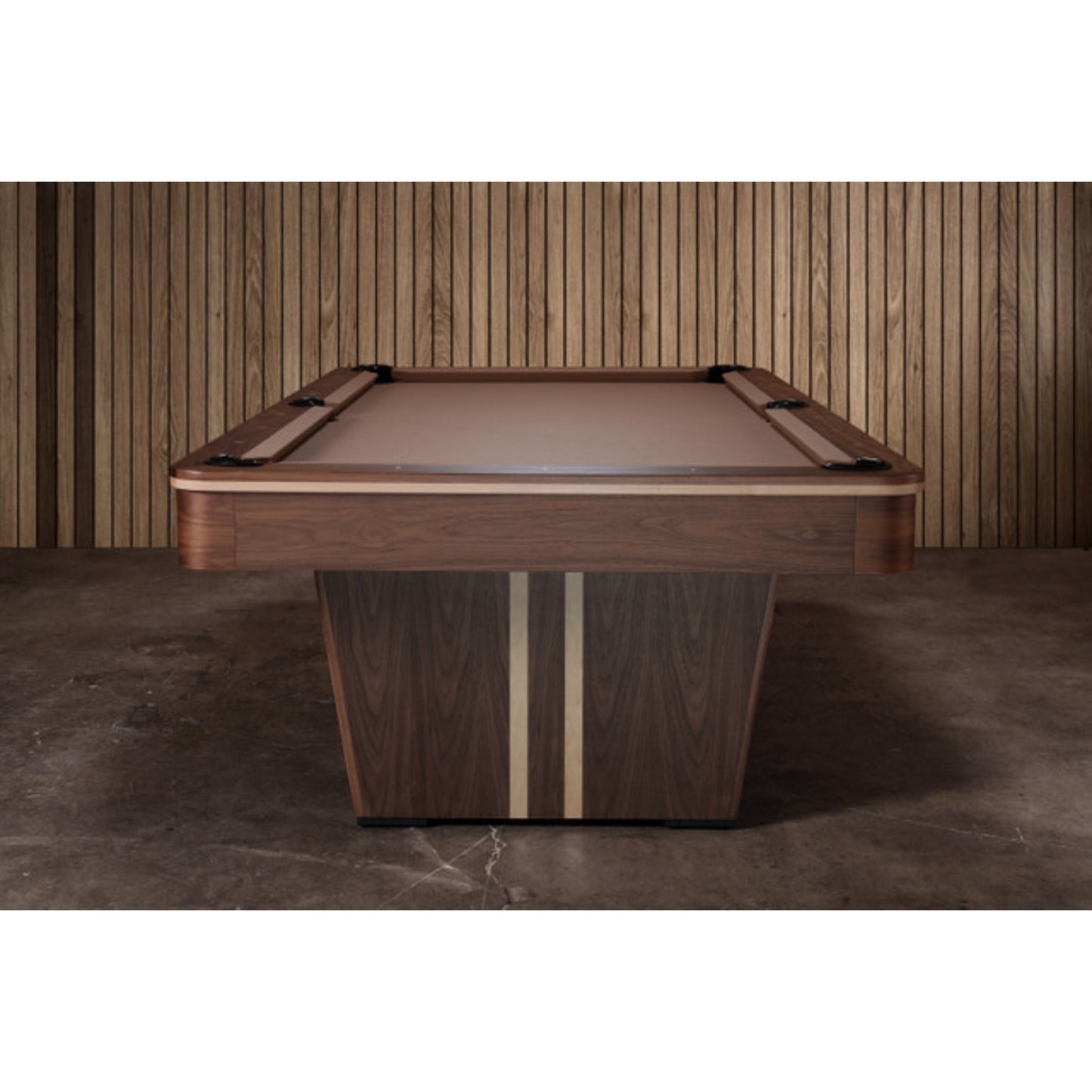 B&W Slate Pool Table