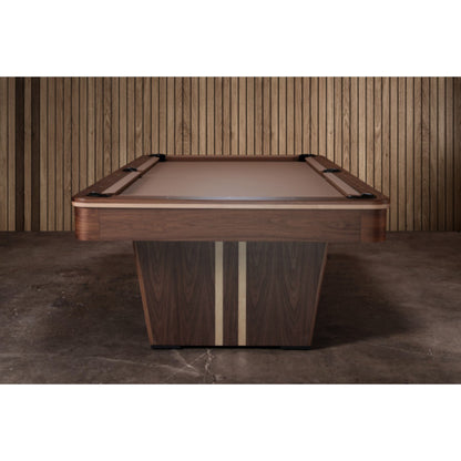 B&W Slate Pool Table