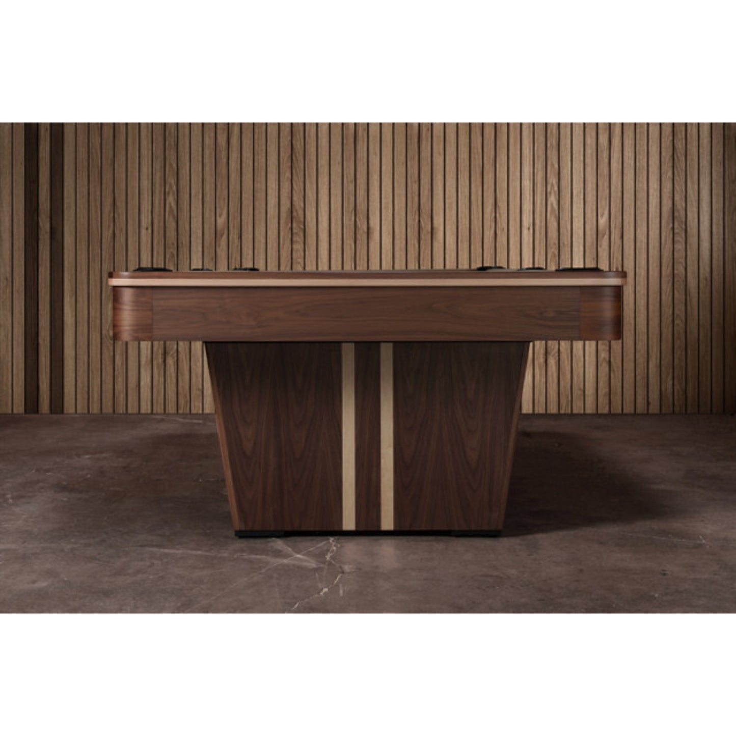 B&W Slate Pool Table