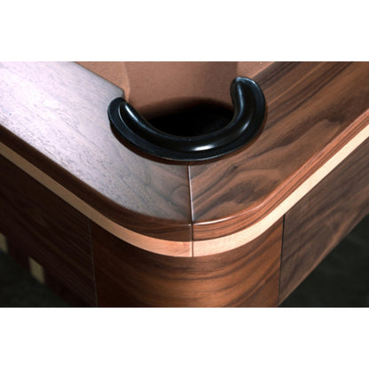 B&W Slate Pool Table