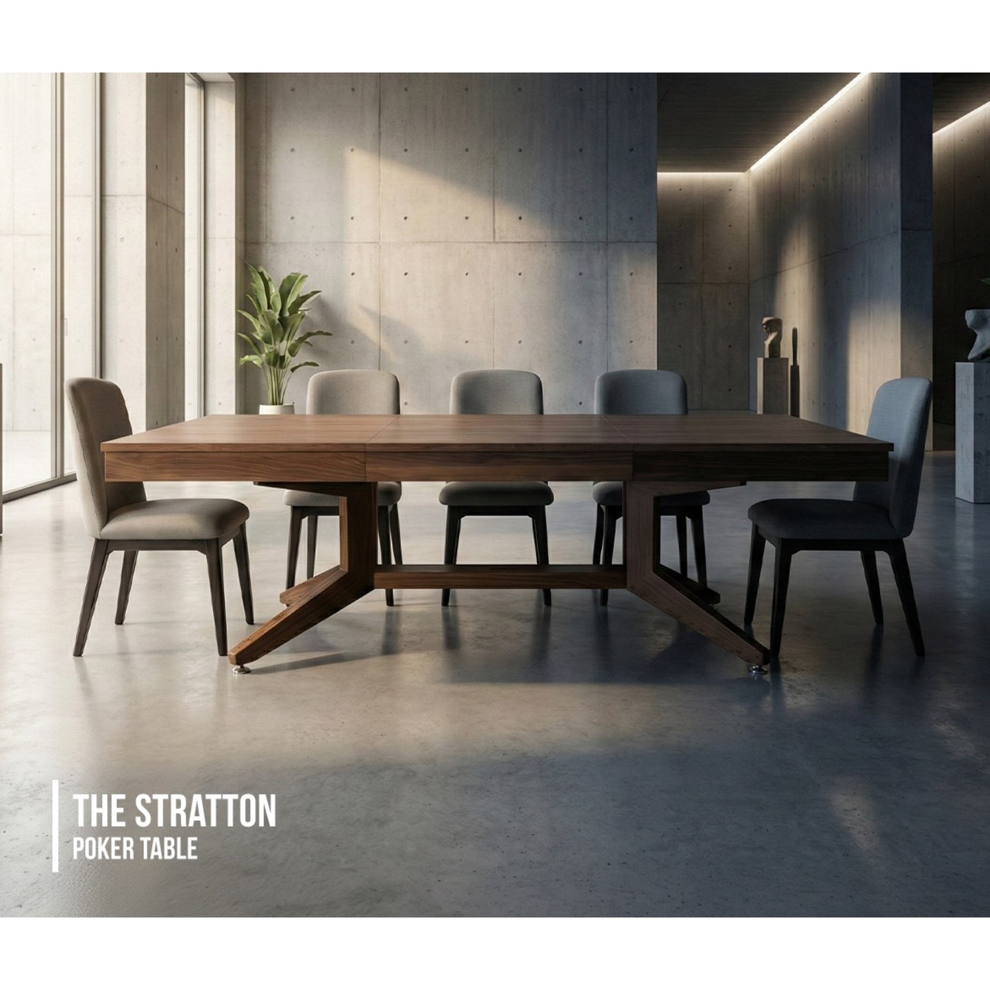 BBO Poker Tables Halo Series - The Stratton poker Table