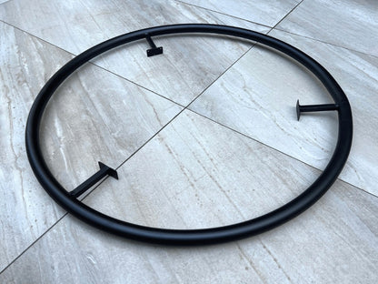 Oak Wine Barrel Whiskey Bistro Pub Table Set