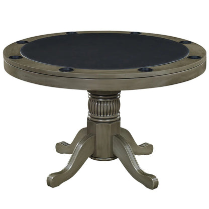 Ram Game Room - 48" Round Poker Table with Dining Top