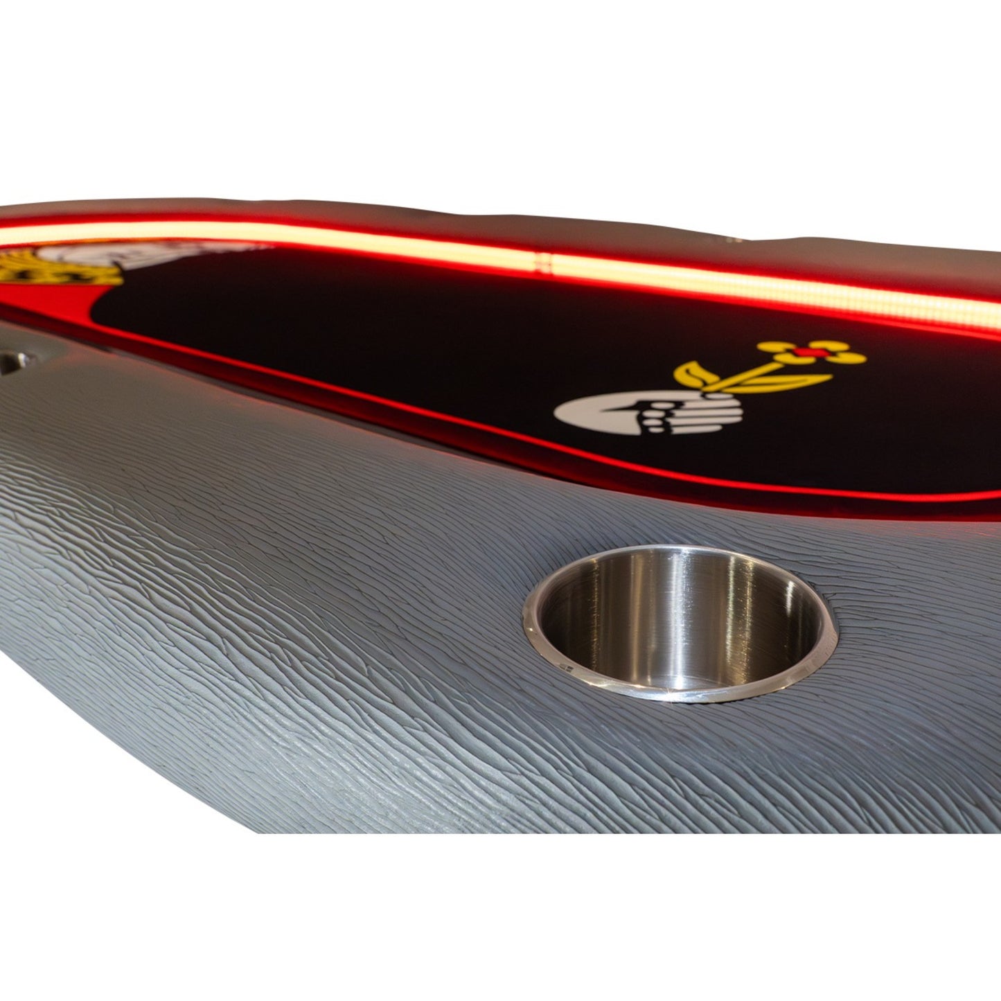 “The Queen” Elite Alpha LED Poker Table – iShowroom Custom Edition