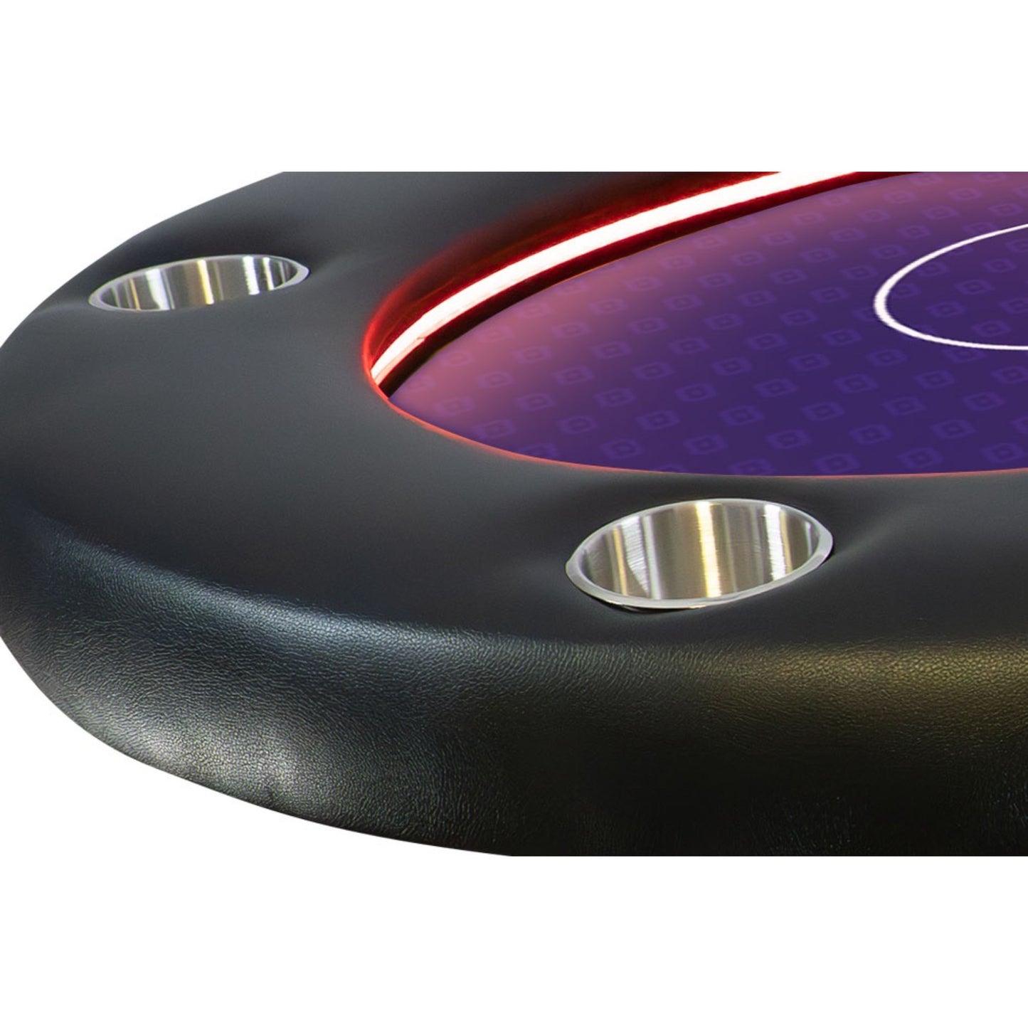 WPT x BBO Lumen HD LED Purple Red Cards Poker Table  – Official WPT Table
