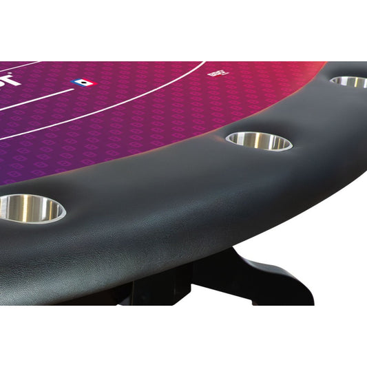 WPT x BBO Lumen HD LED Purple Red Cards Poker Table  – Official WPT Table