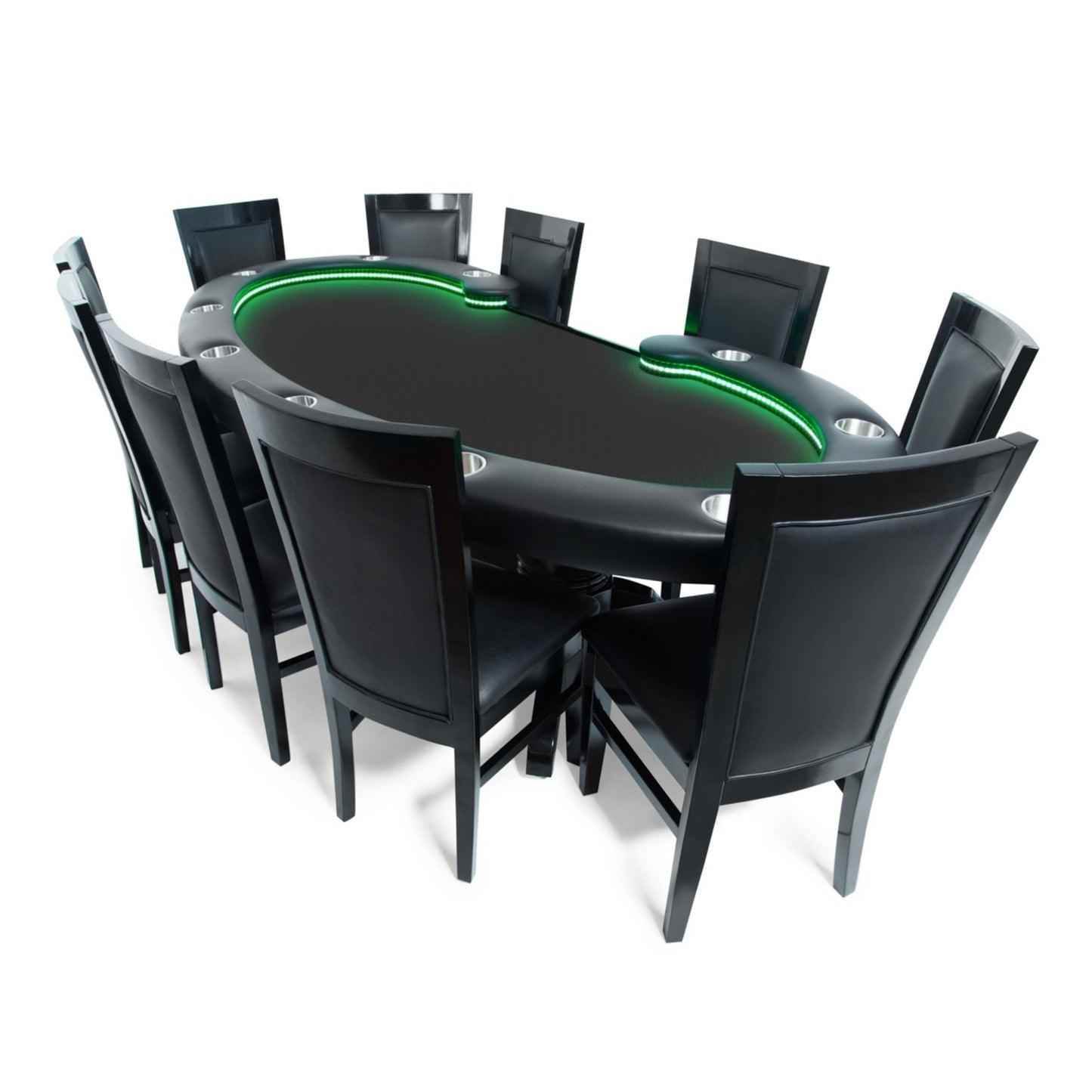 BBO Poker Tables - Lumen HD LED Poker Table