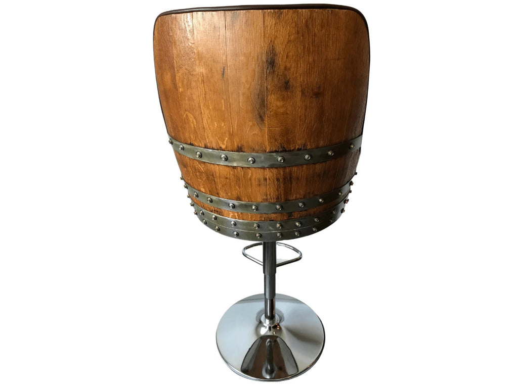 Luxury Wine Barrel Bar Set with Pub Table & Wine Barrel Bar Stools