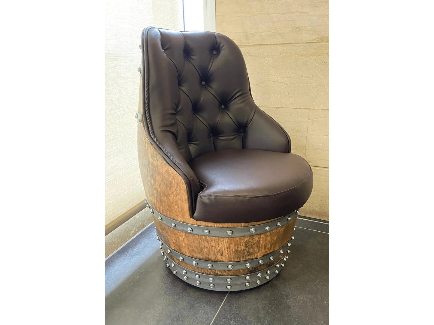 Luxury Captain Barrel Chair