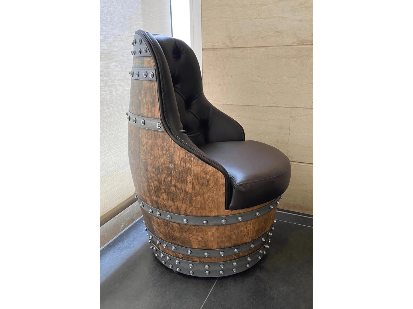 Luxury Captain Barrel Chair