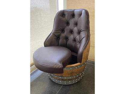 Luxury Captain Barrel Chair