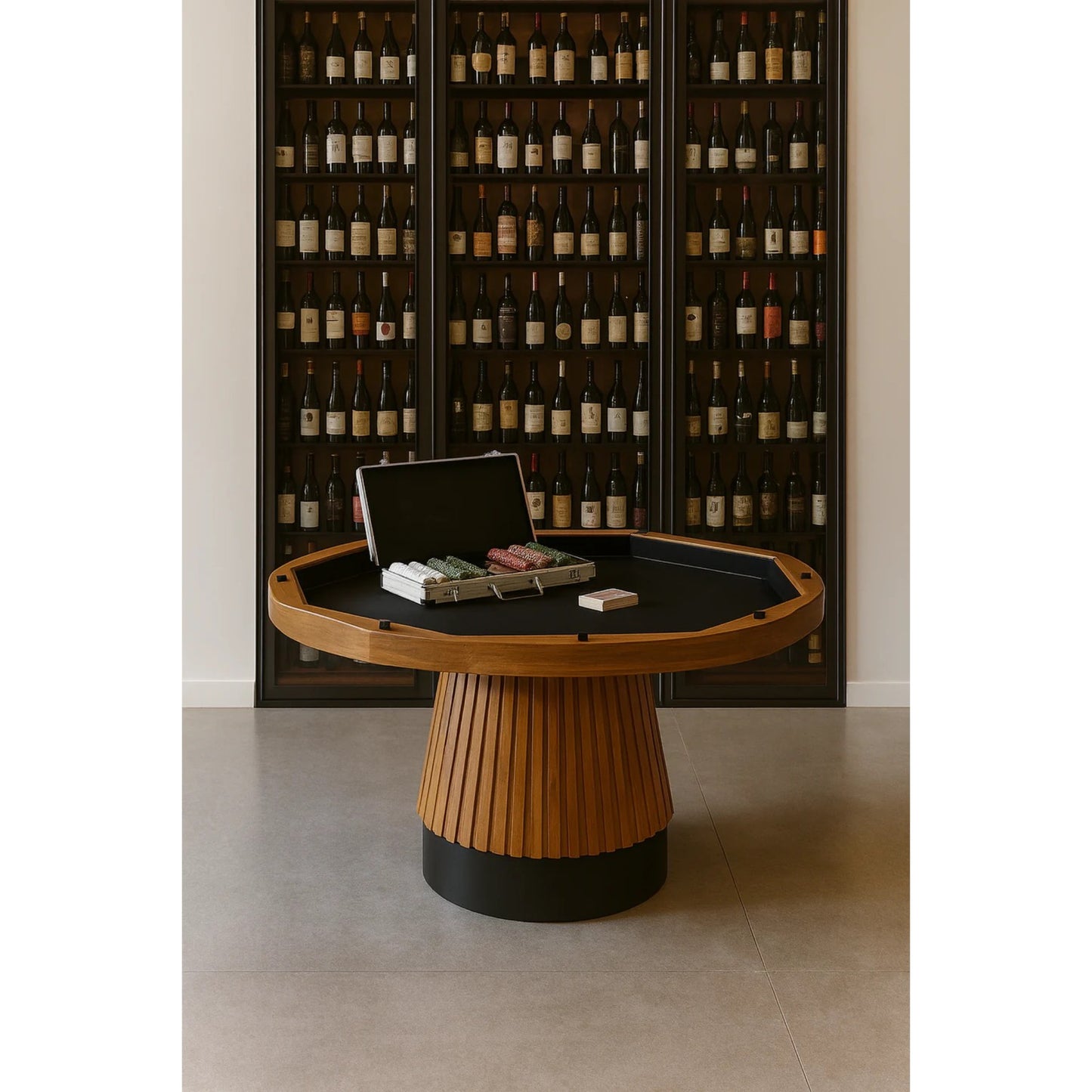 Ram Game Room - 48" Prohibition Round Poker Table