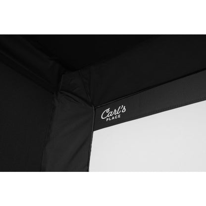 Carls Place Pro Golf Simulator Enclosure Kit with Impact Screen & Pipe Framing Kit