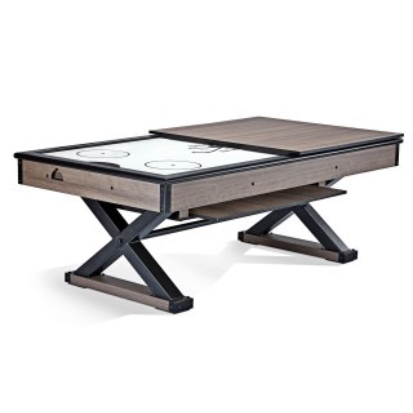 A&H Air Hockey Table with Table Top - Ashy