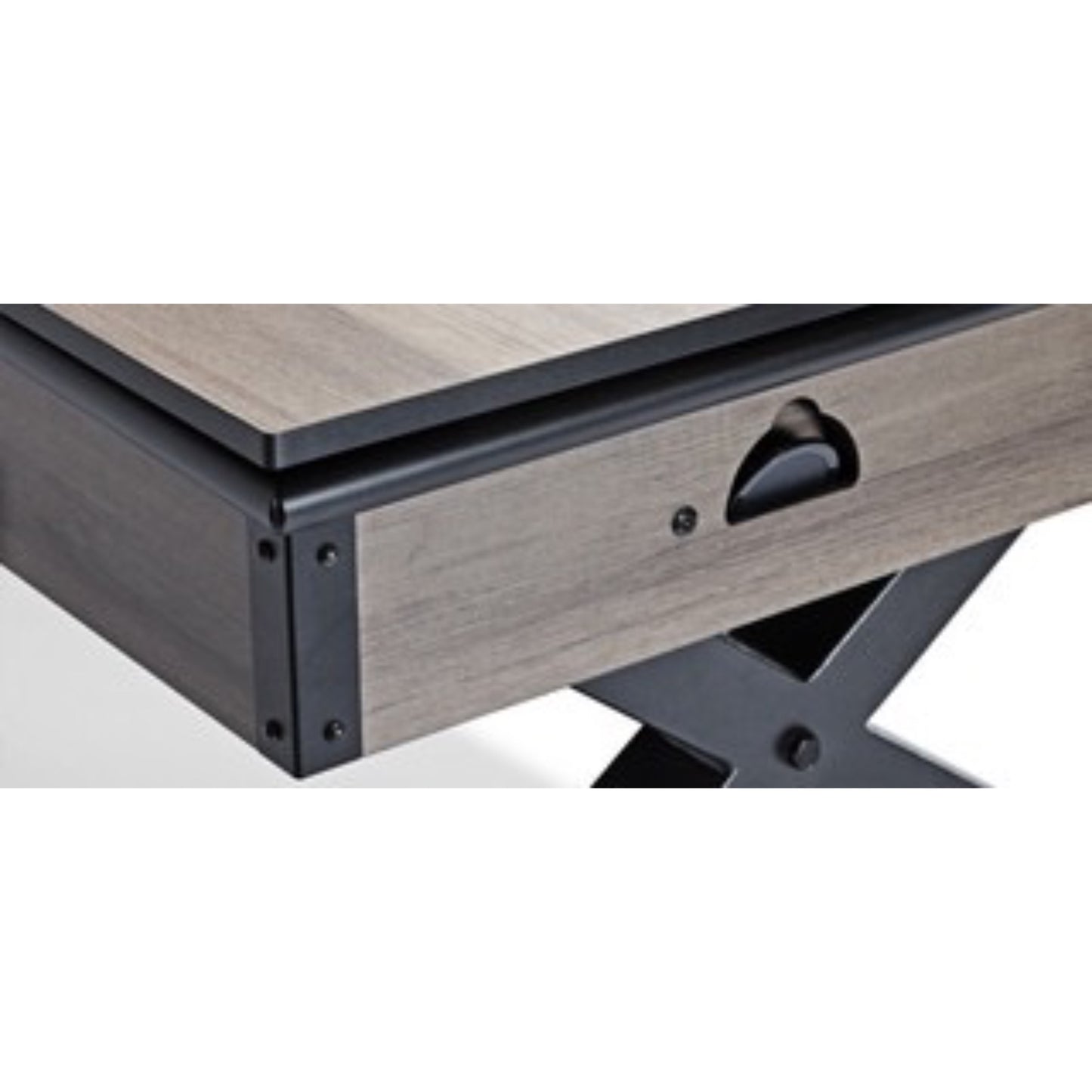 A&H Air Hockey Table with Table Top - Ashy