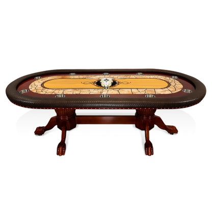“The Longhorn Legend” Rockwell Poker Table – iShowroom Custom Edition