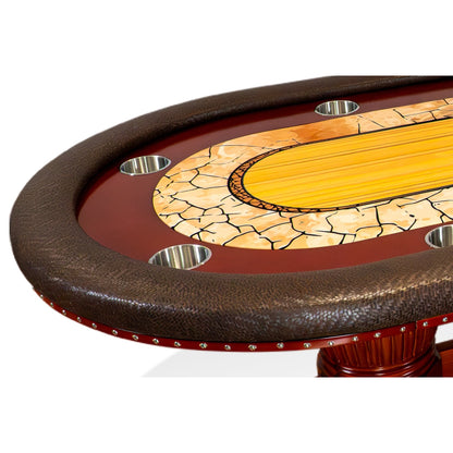 “The Longhorn Legend” Rockwell Poker Table – iShowroom Custom Edition