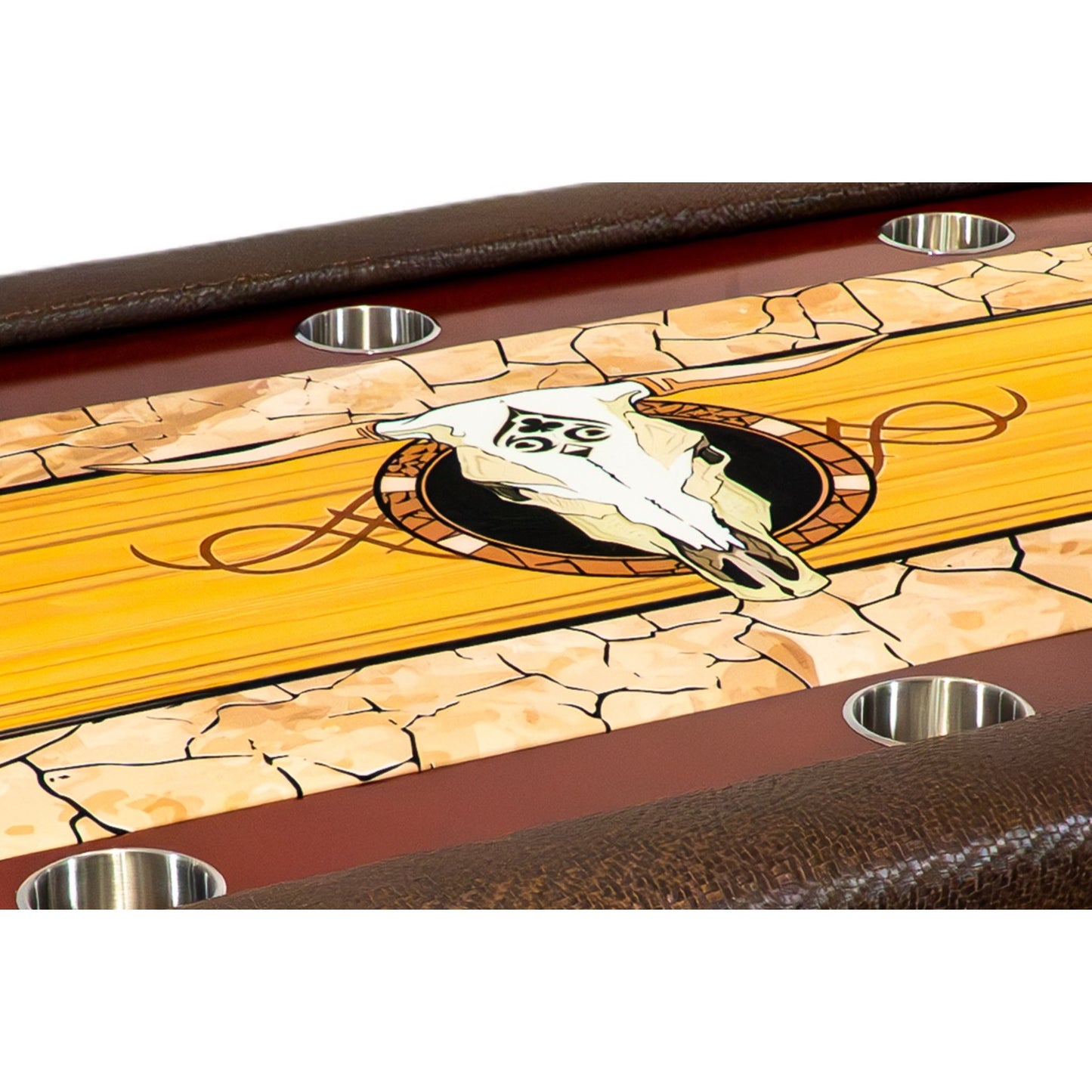 “The Longhorn Legend” Rockwell Poker Table – iShowroom Custom Edition