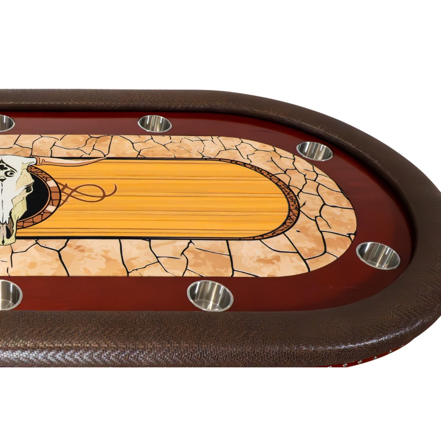 “The Longhorn Legend” Rockwell Poker Table – iShowroom Custom Edition