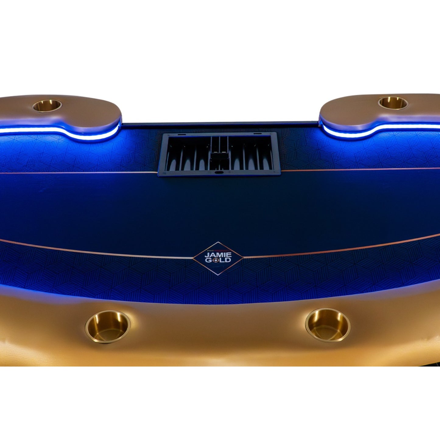 “The Gold Standard” Lumen HD LED Poker Table – iShowroom Custom Edition
