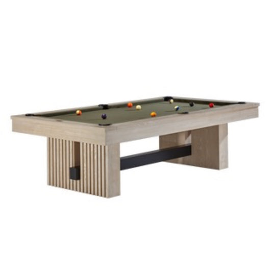 Natural Ash Slate Pool Table